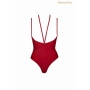 Body string seins nus rouge Le petit secret