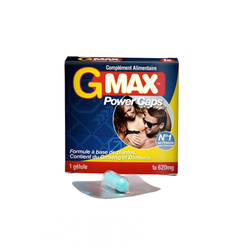 G-Max Power Caps Homme (1 gélule)