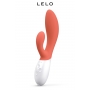 Vibro Rabbit Ina 3 Coral Red - Lelo