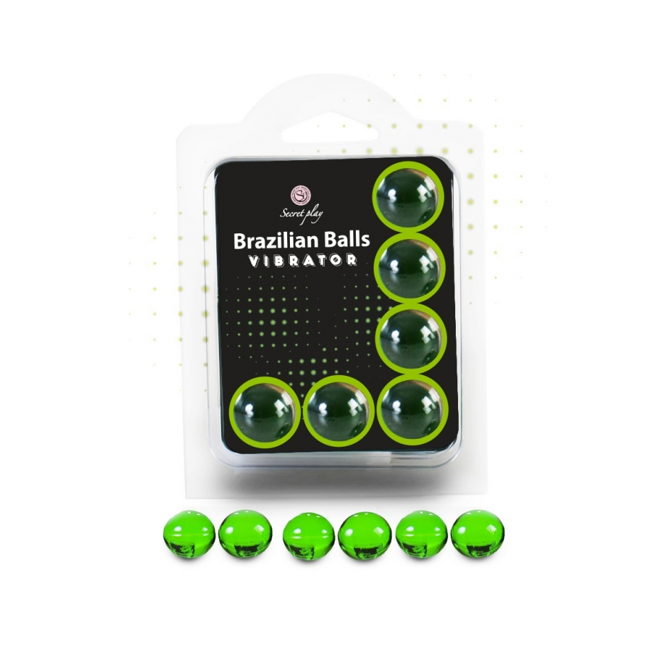 6 Brazillian balls effet vibrator