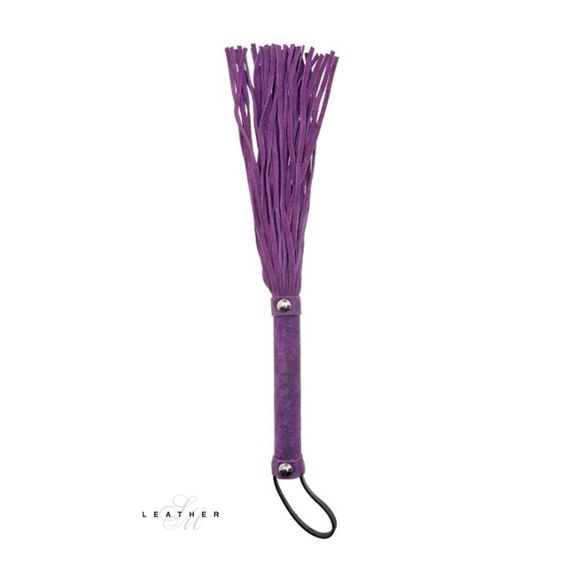 Martinet en cuir violet