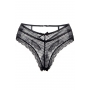 Tanga noir dentelle - Paris Hollywood