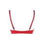 Soutien-gorge push-up rouge V-10351 - Axami