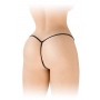 String ficelle ouvert Sandra noir - Fashion Secret