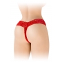 String ouvert Anita rouge - Fashion Secret