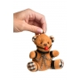 Porte-clés Teddy Bear bâillonné