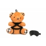 Porte-clés Teddy Bear en tenue Bondage