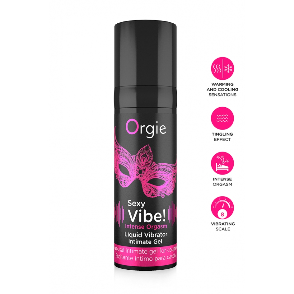 Gel d\'excitation Sexy Vibe Intense Orgasm Liquid Vibrator