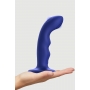 Vibro Tapping dildo wave bleu - Strap on Me