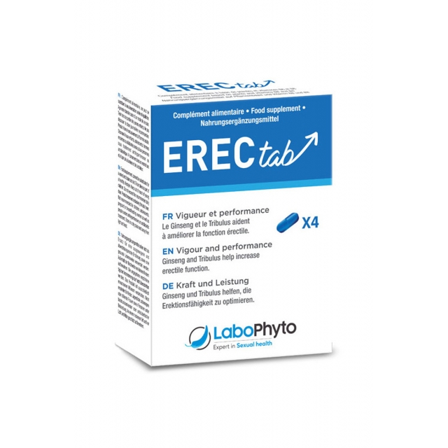 Erectab (4 comprimés) - Stimulant sexuel 