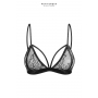 Soutien-gorge triangle dentelle et velours