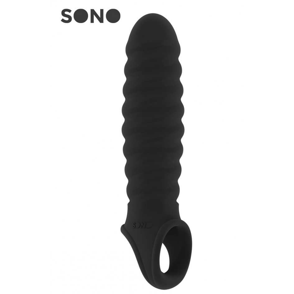 Gaine d\'extension de pénis annelée SONO 32