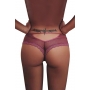 Tanga bordeaux dentelle - Paris Hollywood